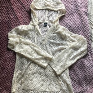 Empyre Flower Lace Hoodie